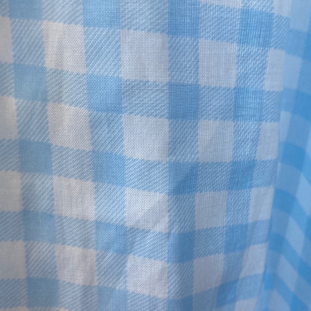 Jasmine Rose Petite gingham print nightgown cotton lightweight smock detail PM - Picture 16 of 17